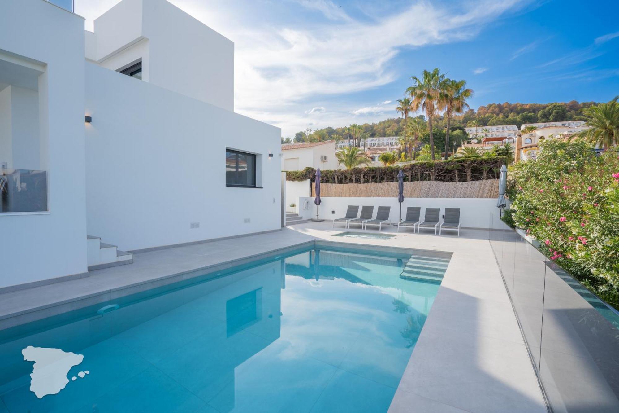 Costablancadreams Villa White Flamingo In Calp Exterior foto