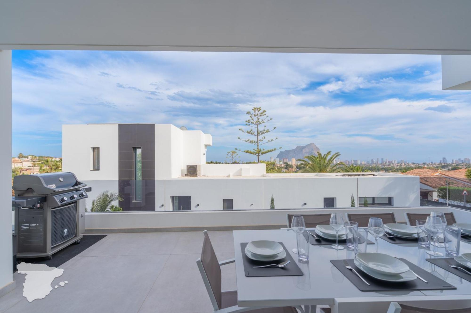 Costablancadreams Villa White Flamingo In Calp Exterior foto